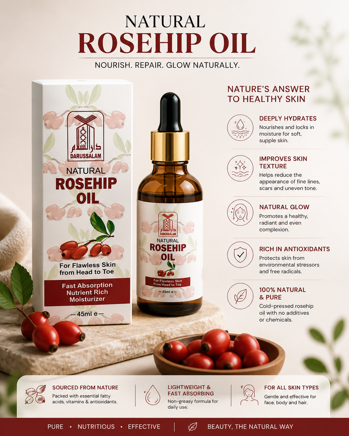ROSEHIP OIL 45ML