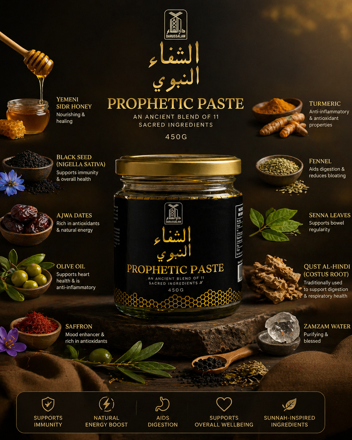 Prophetic Paste - A sunnah inspired blend