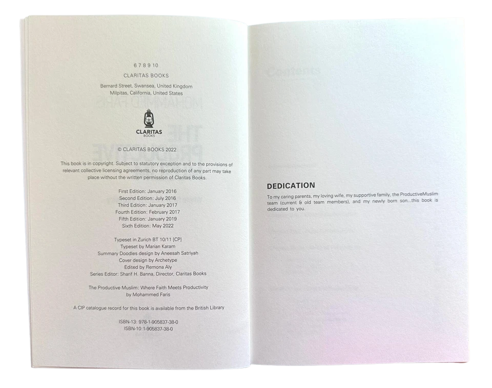 The Productive Muslim Book