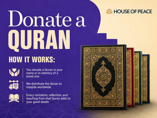 Donate today, impact a lifetime. Change a life through the Quran.