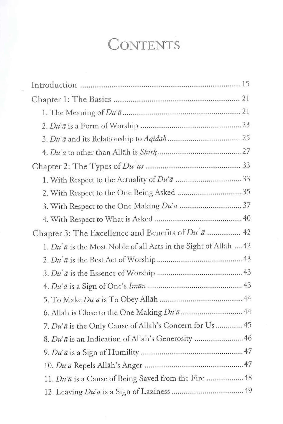Dua - The Weapon of the Believer