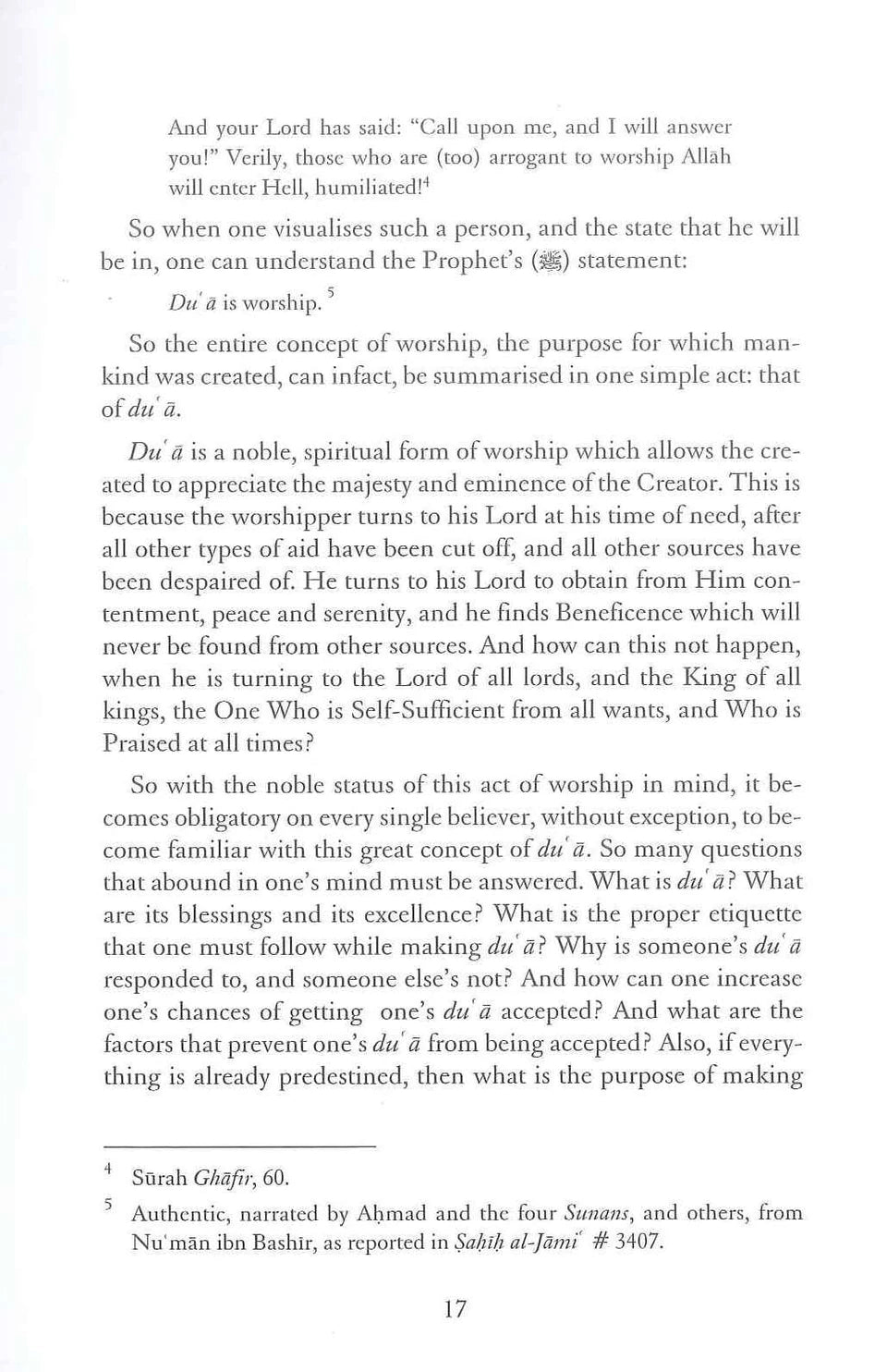Dua - The Weapon of the Believer