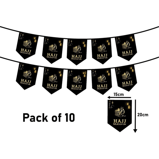 Hajj Mubarak Buntings decorative wall hanging | Hajj Decorations - Darussalam