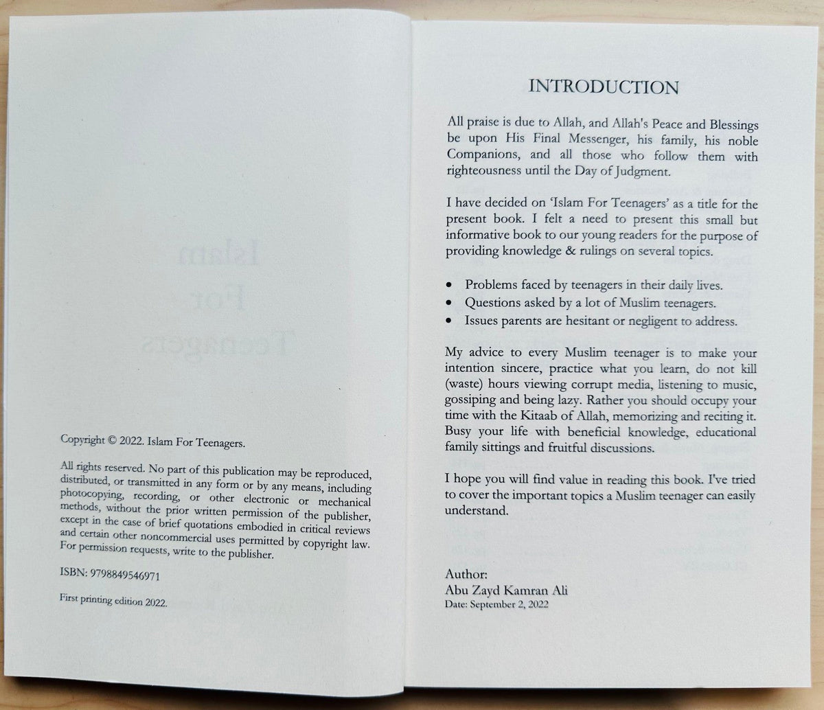 Islam for Teenagers - Darussalam