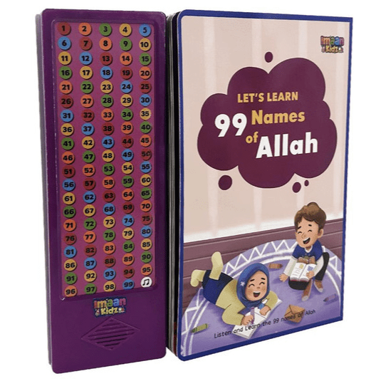 Let's Learn 99 Names of Allah Sound Book - Iman kidz - Darussalam