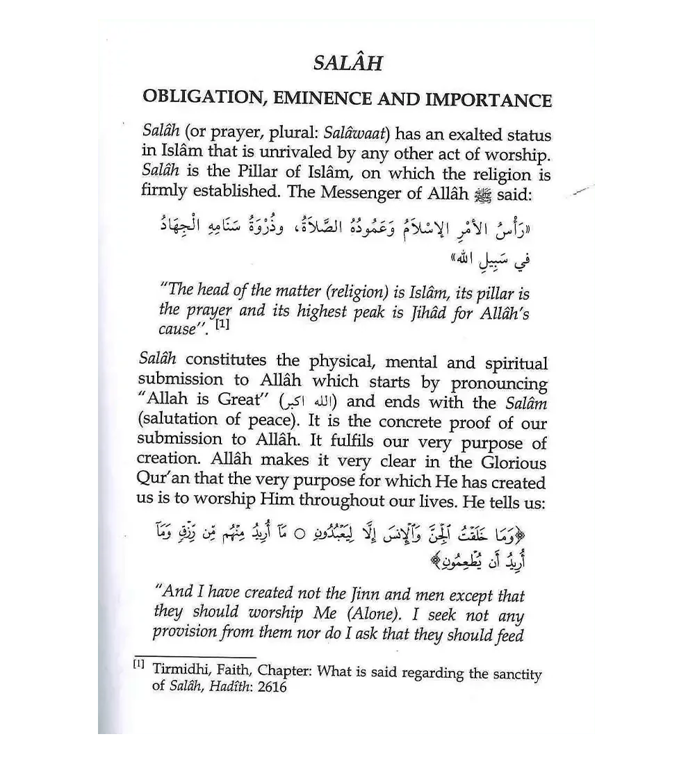 Prayer According to the Sunnah - Darussalam