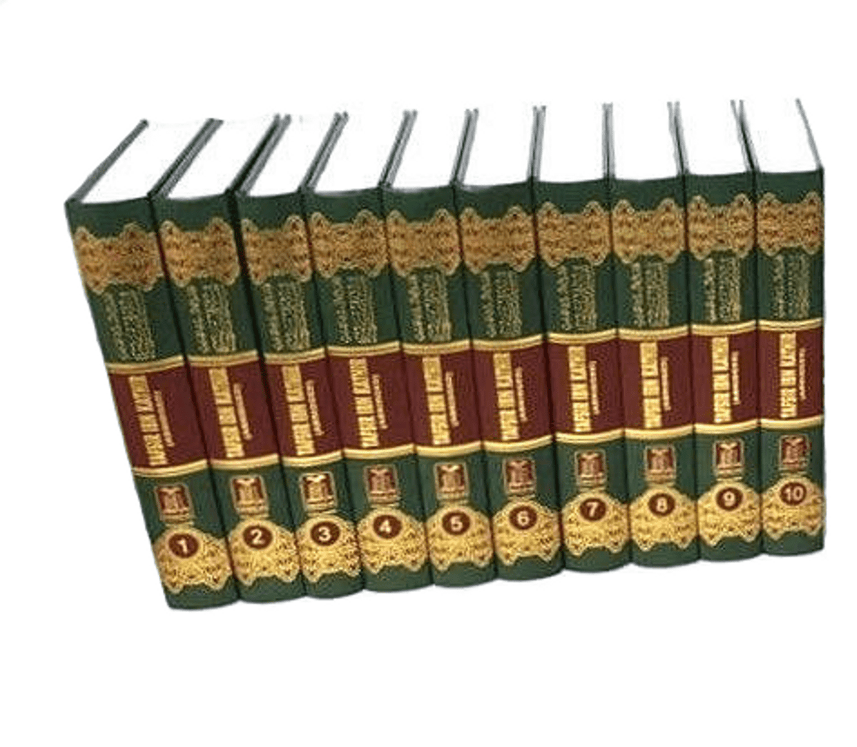 Tafsir Ibn Kathir 10 Volume Full Set (Quran Tafseer) - Darussalam