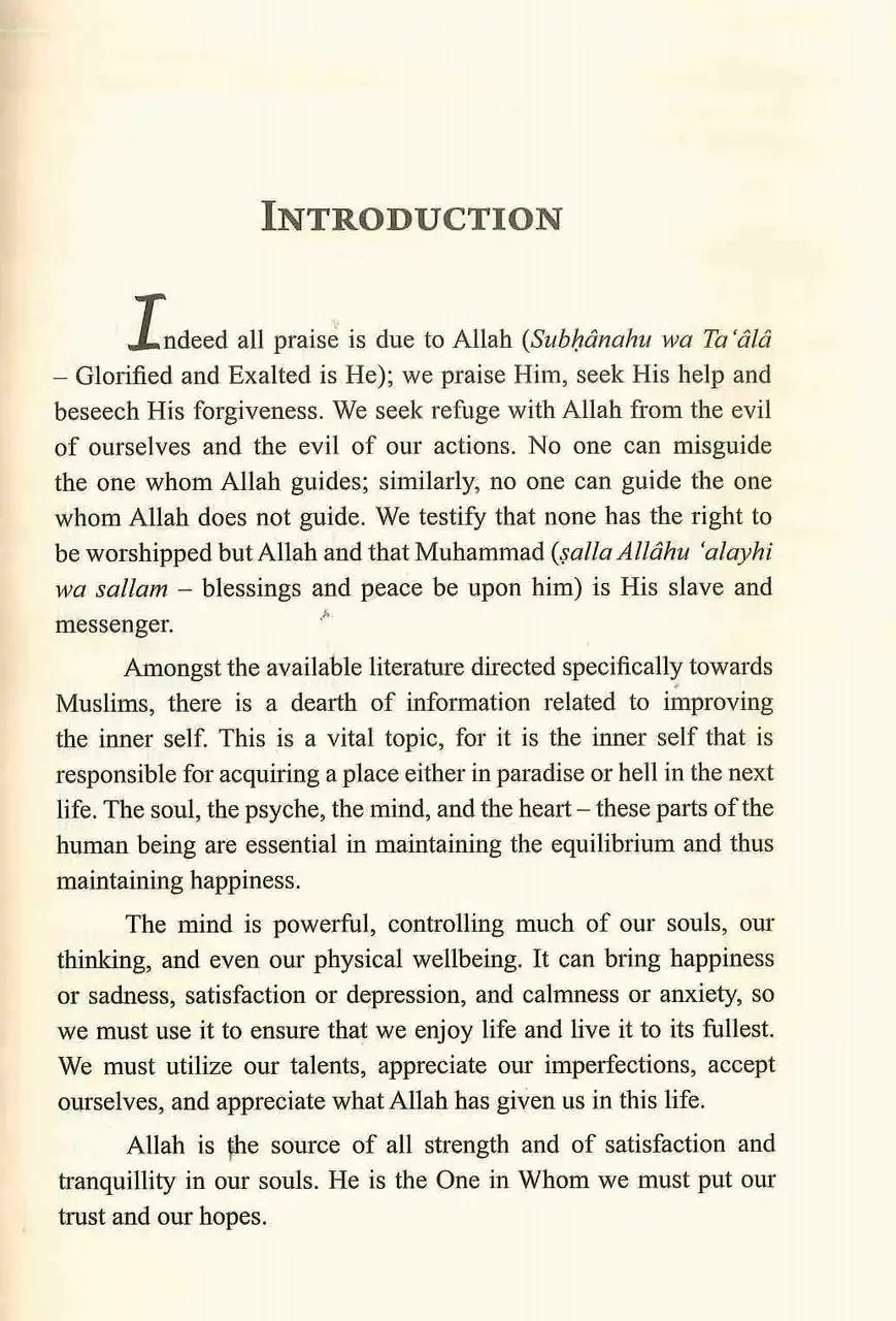 The Path to Self - Fulfilment - Darussalam