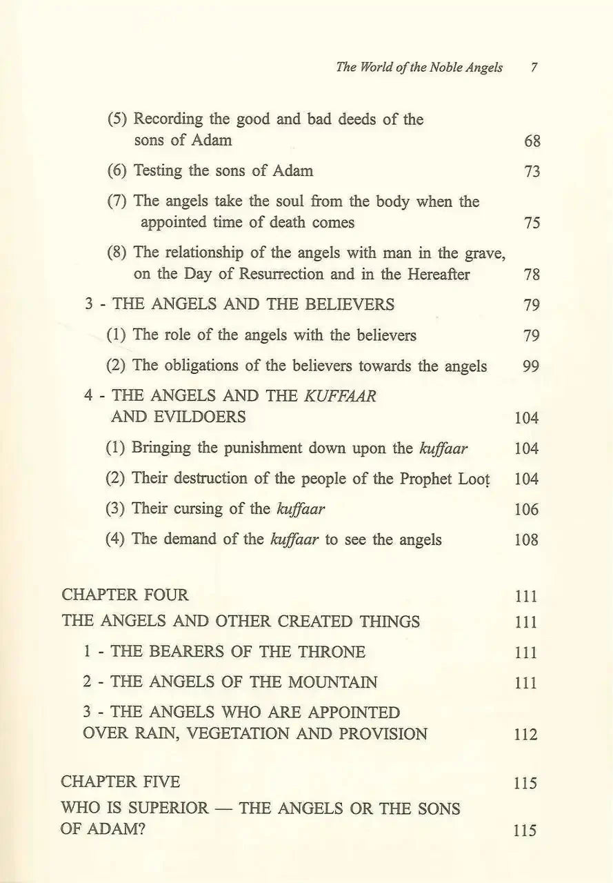The World of the Noble Angels : Islamic Creed Series 2 - Darussalam